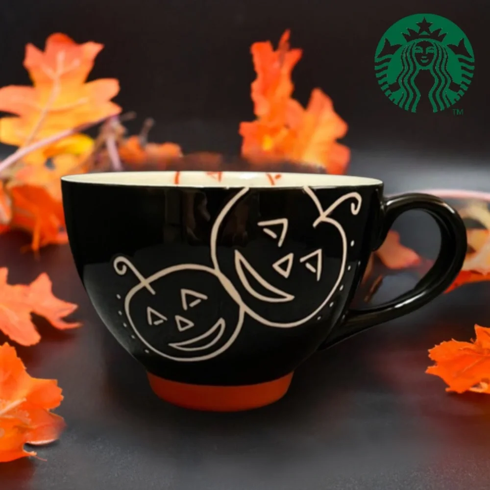 Starbucks Spooky Jack-O-Lantern Halloween Mug